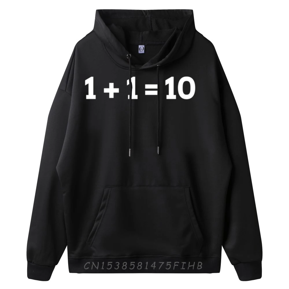 Binary Sum for Programmer Computer Nerd Free Shippping Clothes Eco-friendly and healthy Mens Hoodies