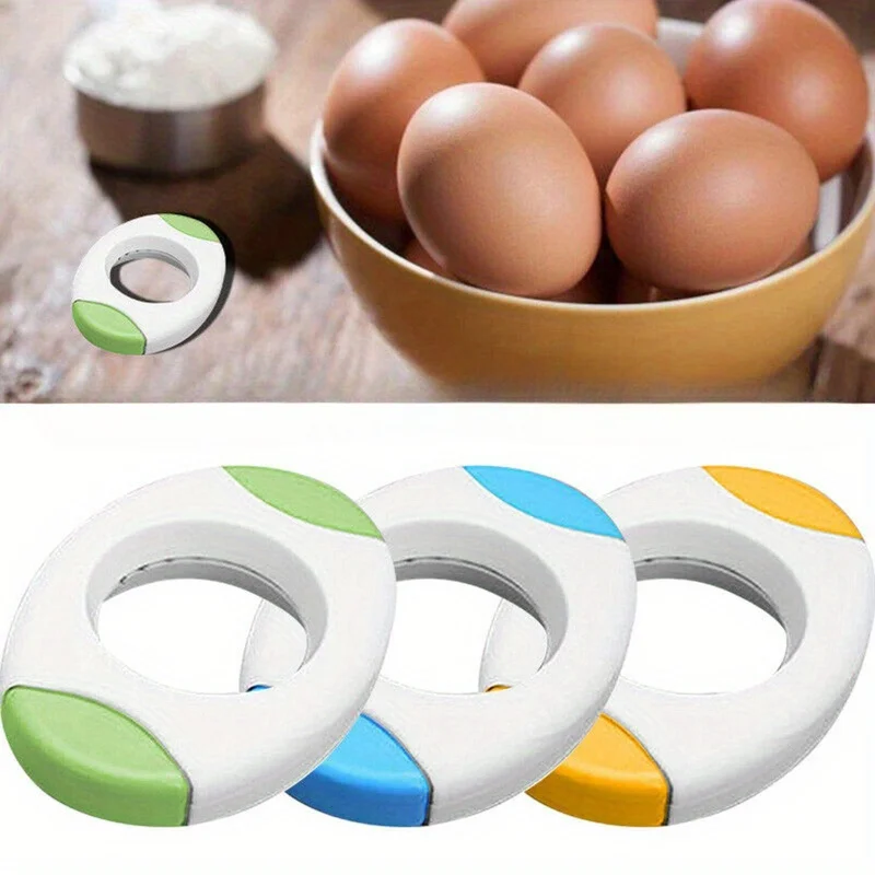 1 Pc Kitchen Egg Breaker Egg Clamp Eggshell Cutter Kitchen Artifact Practical Egg Topper Cutter Shell Opener Steel Boiled Egg