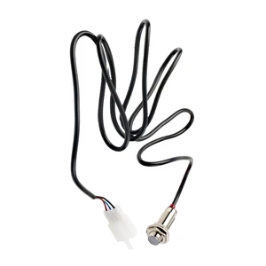 Universeller Motorrad -Tachometer, ATV -Fahrrad, digitaler Kilometerzähler, Drehzahlmesser, Ersetzen der Geschwindigkeit, 2 Magnetsensorkabel 6 Hauptverkaufskonto Kilometer - №6