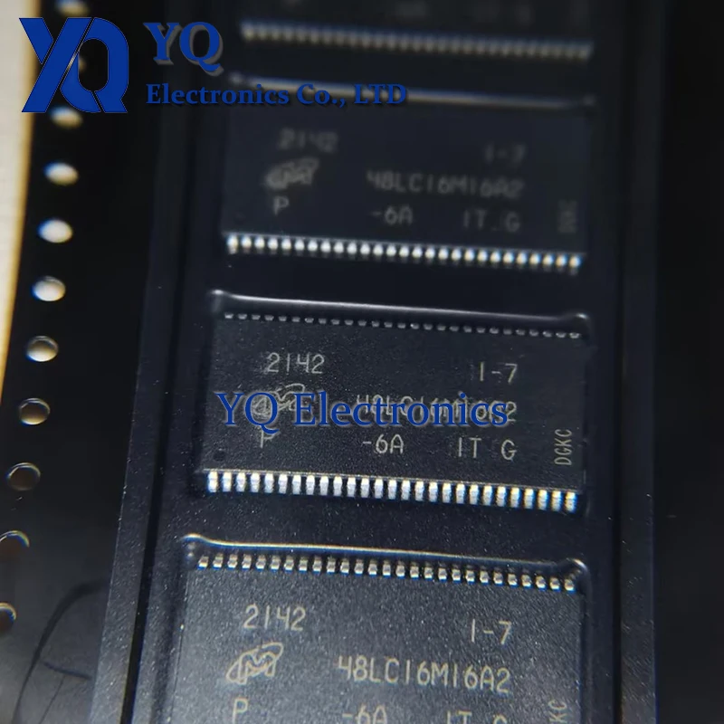 

2PCS/lot New Original MT48LC16M16A2P-6AIT:G MT48LC16M16A2P 48LC16M16A2 TSOP-54 Storage chip