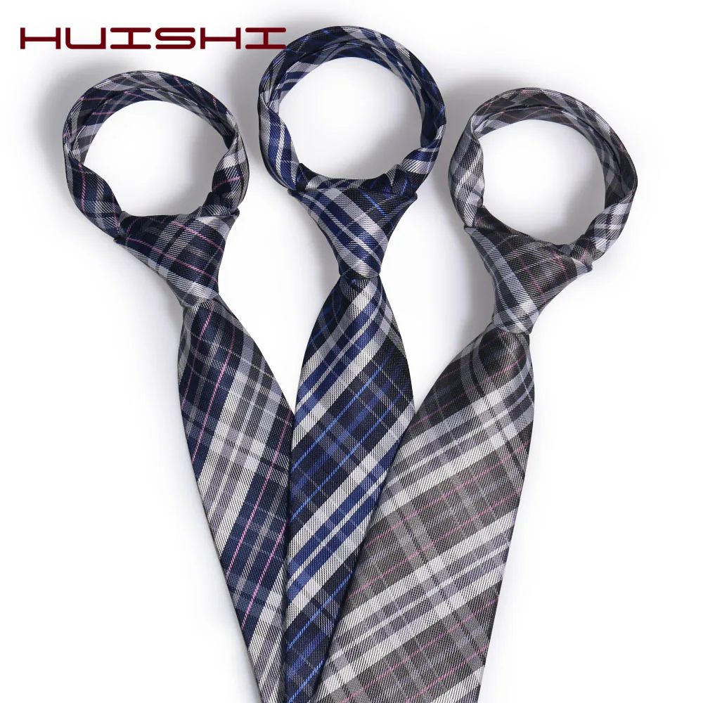 Mens Ties 8cm Classic Polyester Hand Neck Ties for Men Striped Bussiness  Narrow Collar Slim Wedding Party Tie Casual Plaid Tie