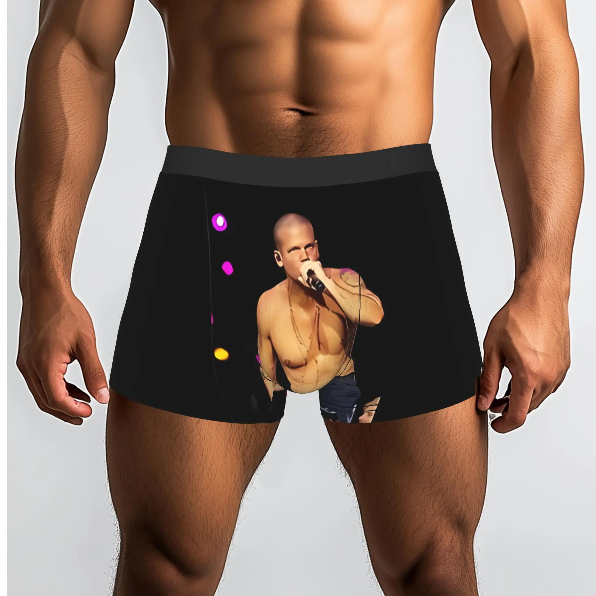 Residente Trend3 Calle 13 Calzoncillos para Hombre, Ropa Interior Masculina, Shorts Ventilados, Bóxers
