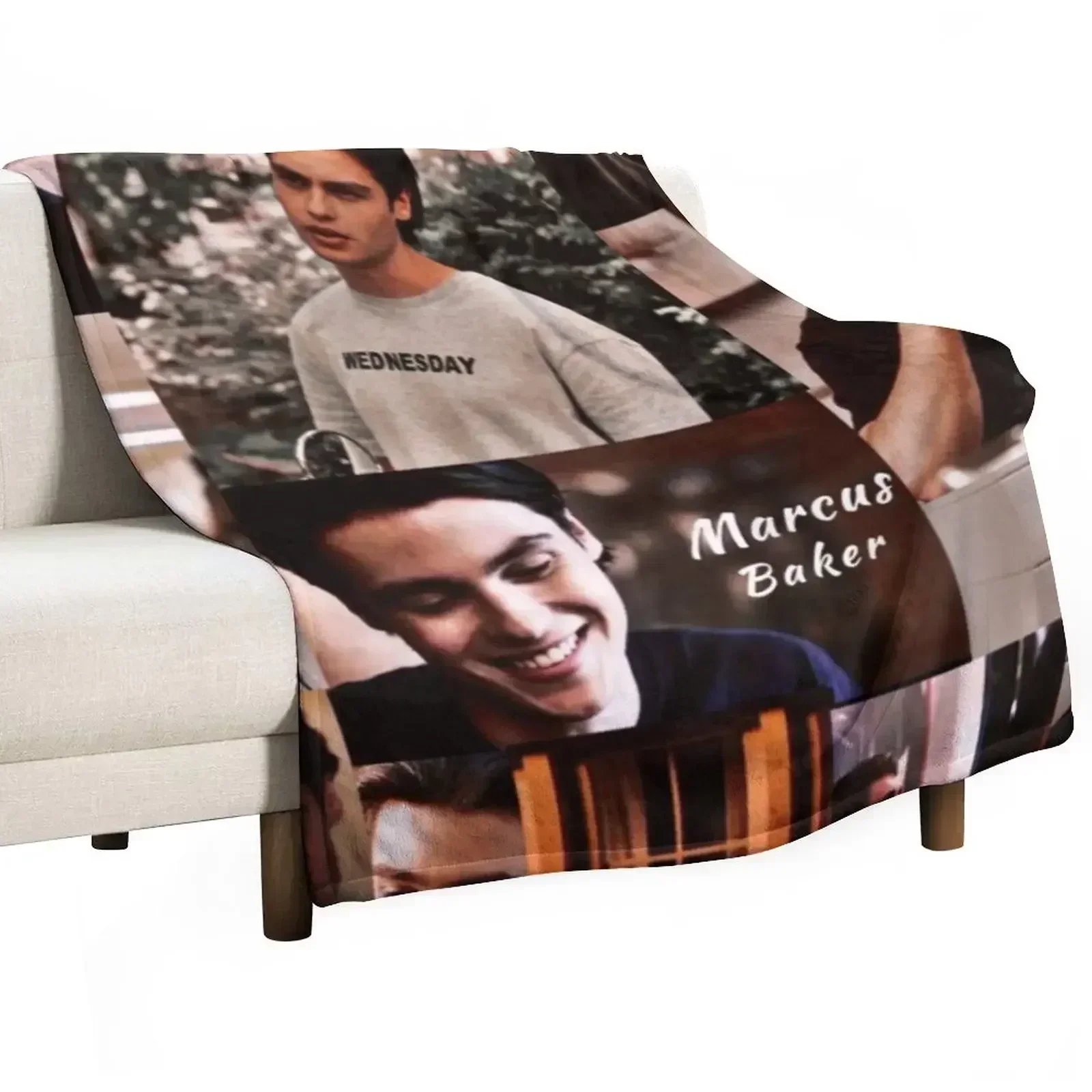 

Marcus Baker Collage Throw Blanket Hair Shaggy Blankets