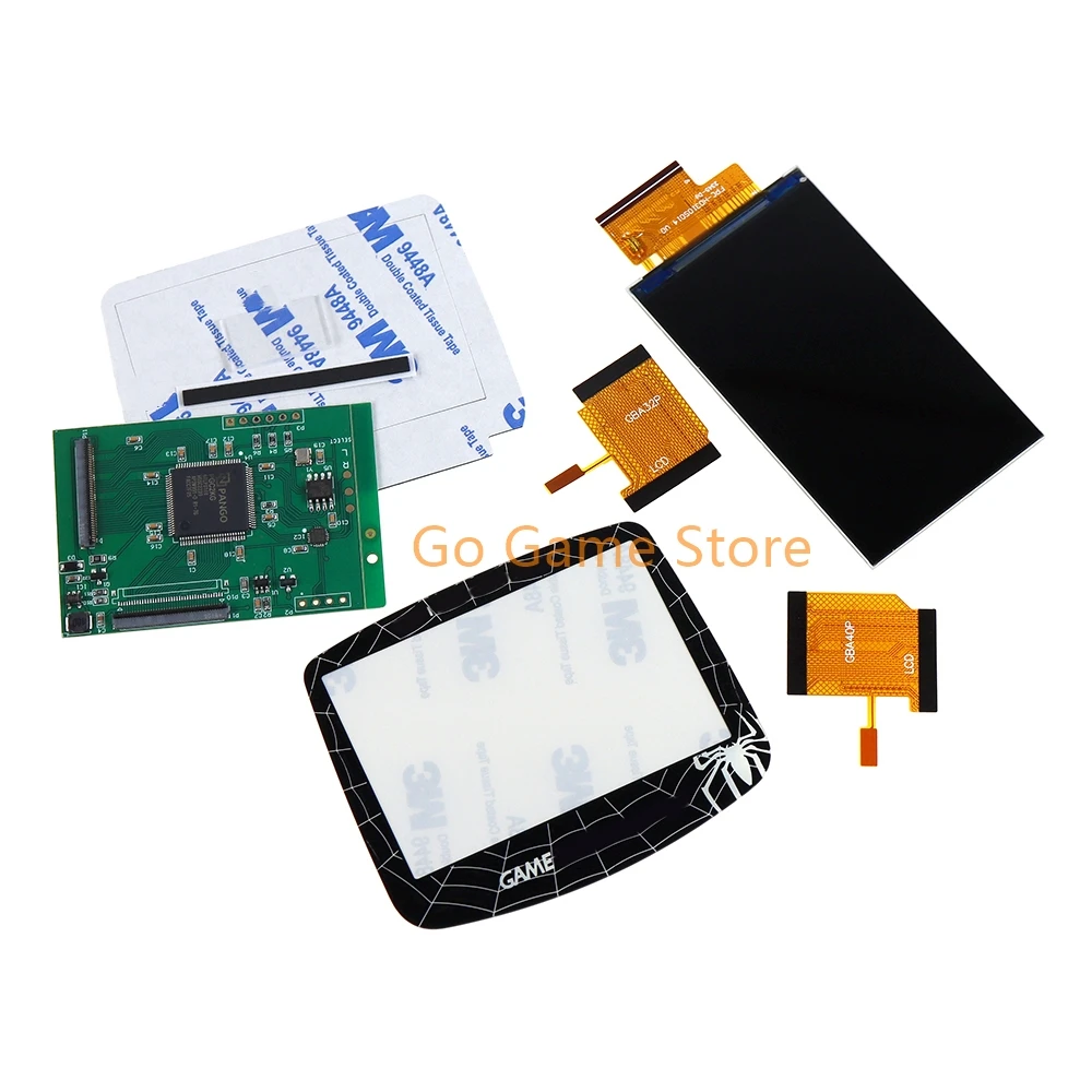 1set per Nintendo GameBoy GBA V5.0 kit schermo IPS da 2.9 pollici retroilluminato schermo LCD più luminoso