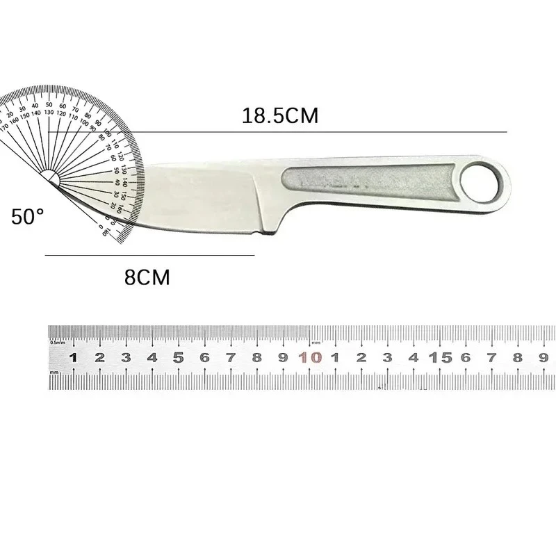 Couteau à lame fixe de survie chaude 1119 avec gaine, outils de Camping, couteau de poche tactique, couteau d'extérieur polyvalent de haute dureté