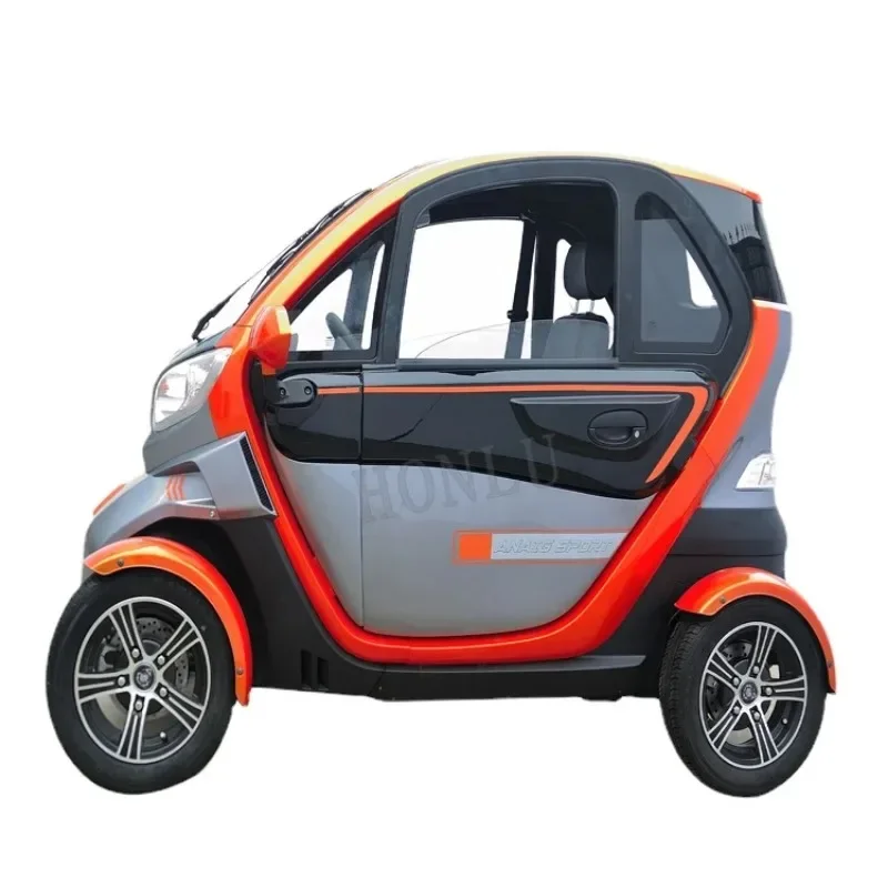 Electric Car Four Wheeled Electric Mini Car for Adults 3 Seater