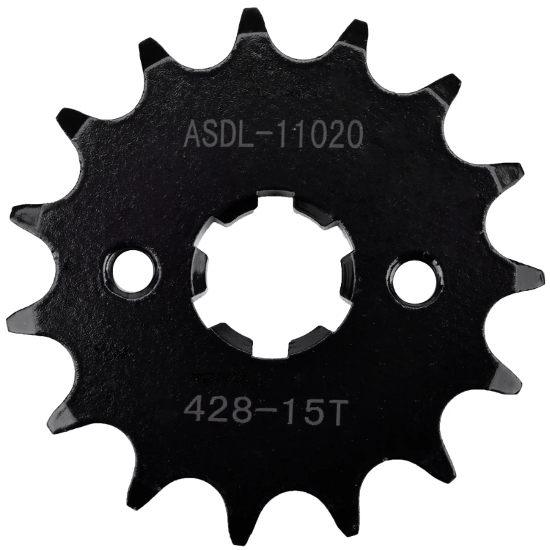 

428 15T Motorcycle Front Sprocket For YAMAHA XT225 XT200 AG200 SR185 DT175 AG175 DT125 T105 T115 RS100 TZR80 RR YZ125 YZ80 L