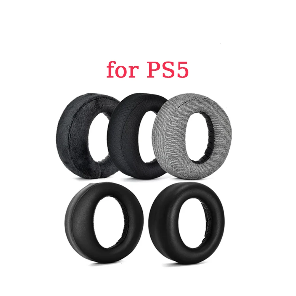 2PCS Earpads Foam Ear Pads Earmuffs For PS5 Pulse 3D Headphone Headset EarPads Replacement Repair Parts Ear Cushion Cover