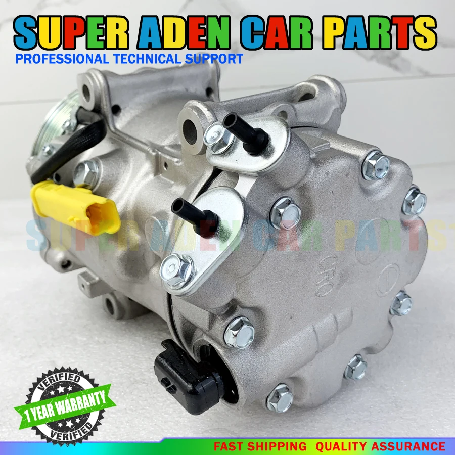 Compressor AC para PEUGEOT 308 508 407 CITROEN C4 C5 1864 1864F 1876 6453ZS 6453ZT 980671798 SD7C16 648756 9819711380 9819714280