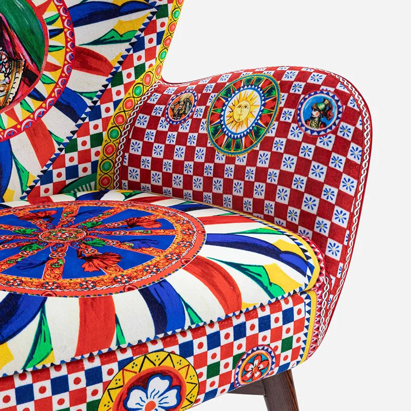 Poltrona Cadeira de jantar sofisticada