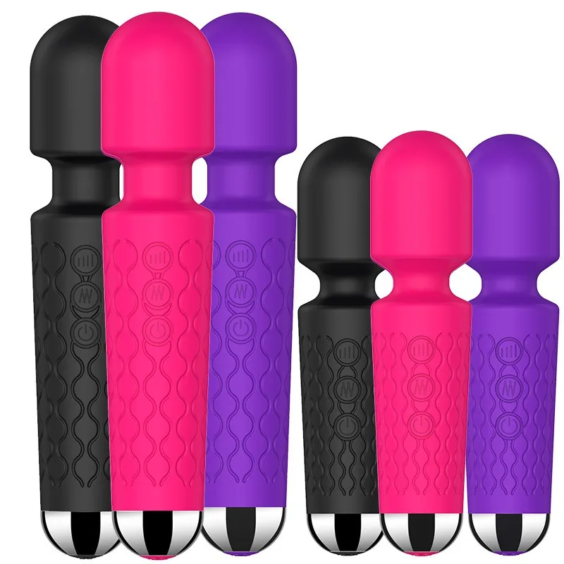 

8 Speeds Powerful Dildo Vibrator Sex Toys for Women Av Magic Wand G-Spot Massager Couples Clitoris Stimulate Goods for Adults