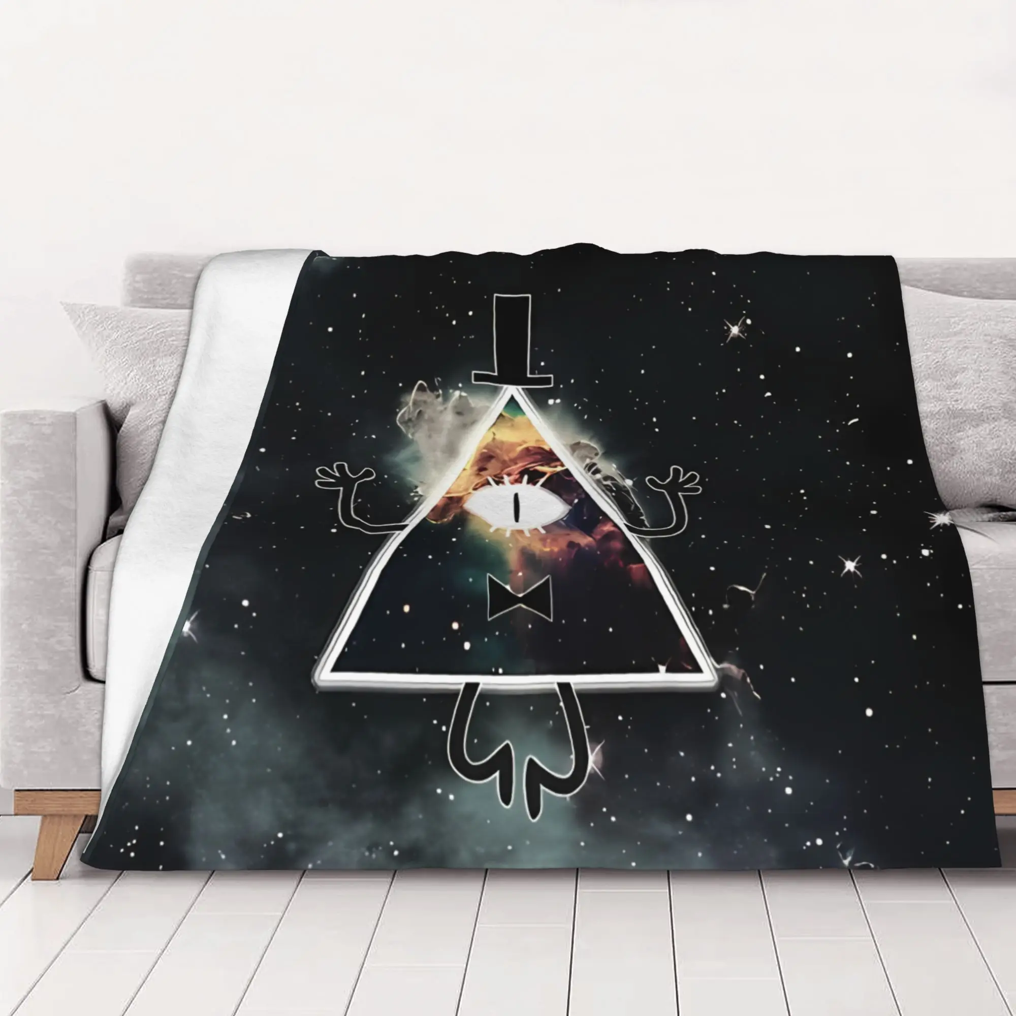 1PC Classic G-gravity Falls home room decorations Winter Blankets for Adults Bedding Home Interior Sofa Knee