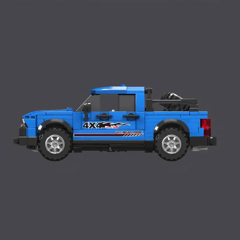 27057 Pickup Truck Model 465PCS  City Mini Famous Car Series Building Blocks Sets Assembled Small Particl Bricks Toys Gift