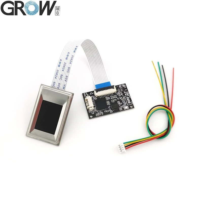 GROW R311 256*360 pixel Big Touch Area Sensor Capacitive Fingerprint Module Scanner For Access Control Support Arduino Android