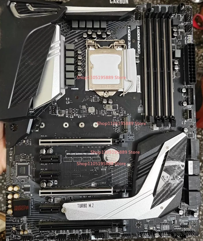For MSI MPG Z390 GAMING PRO CARBON AC Dark Board, Esports WiFi Main Board LGA1151