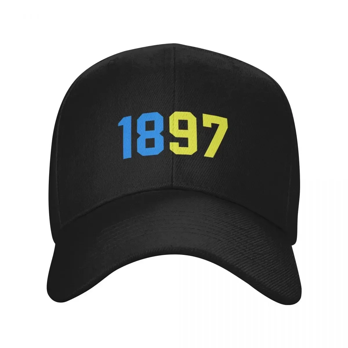 1897 Union SG Blue Yellow Baseball Cap Hat Man For The Sun Anime Horse Hat Baseball For Men Women's