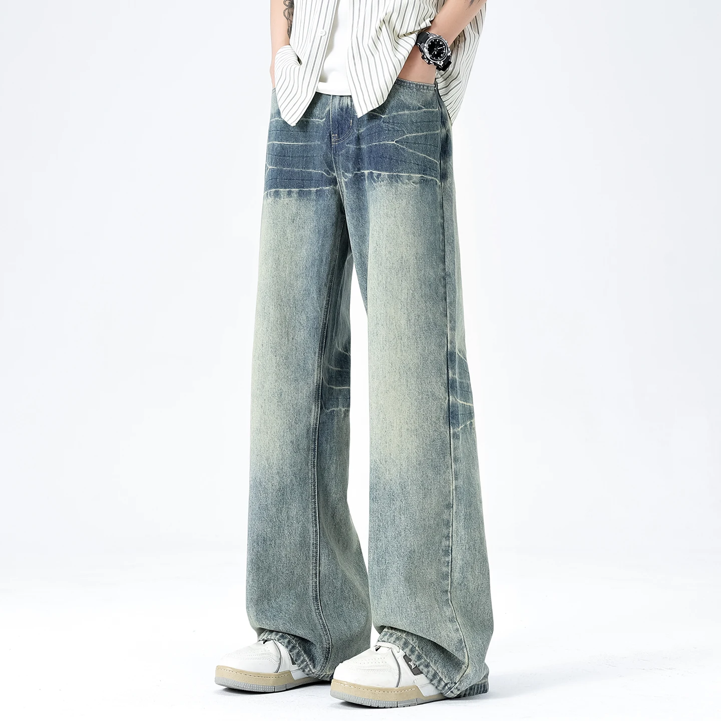 

Spring Summer Cotton Men's Casual Pants Fashion Comfortable Elastic Slim Straight Business Trousers Male Black Blue Grey Khaki ﻿