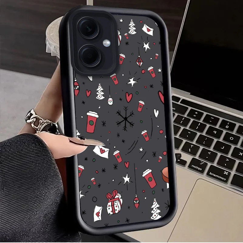 Santa Claus Phone Case for Xiaomi Redmi Note 13 12 Pro Plus 4G 5G 13C 12C Turbo 11 11S 10 10S 9 10A 10C 9C A2 Shockproof Cover