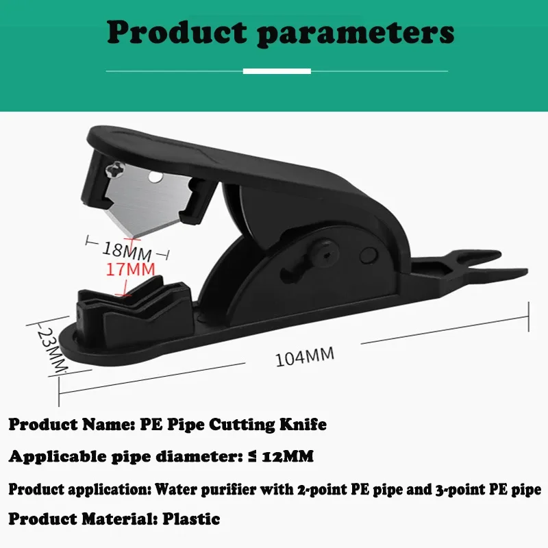 3DSWAY 3D Printer Parts PTFE Tube Cutter Mini Portable Pipe Cutter blade Tube Nylon PVC PU cutting tools filament accessories