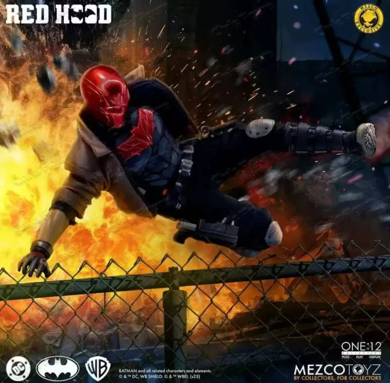 

In stock Mezco Ant DC Red Hood Red Hood 1/12 action figure toy collection gift
