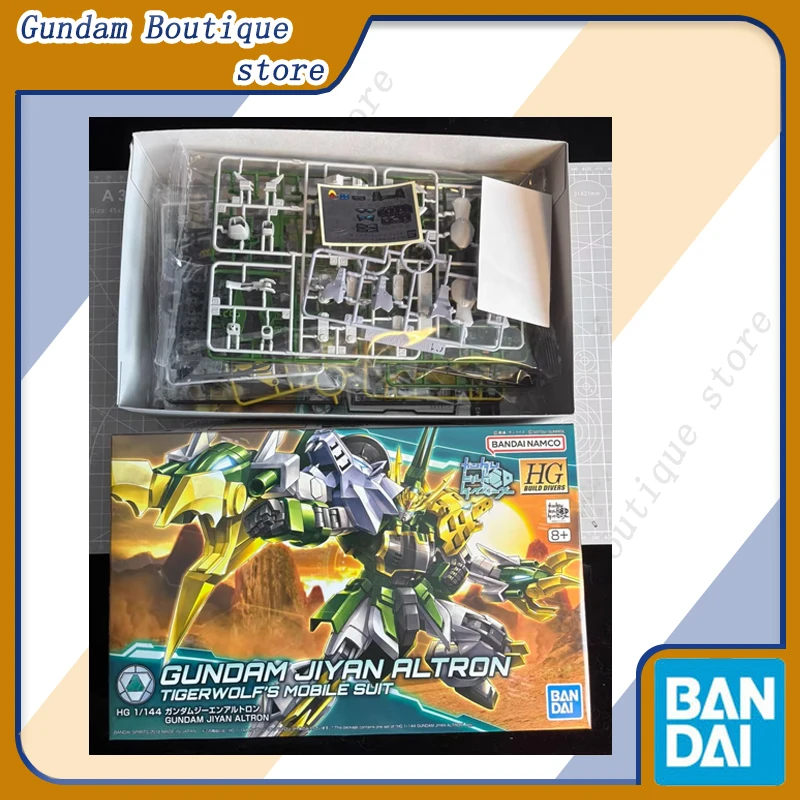 Bandai Echt HG GUNDAM JIYAN ALTRON TIGERWOLF'S MOBIELE PAK Anime Action Figure Collectible Assembly Model Speelgoed Gift Kinderen
