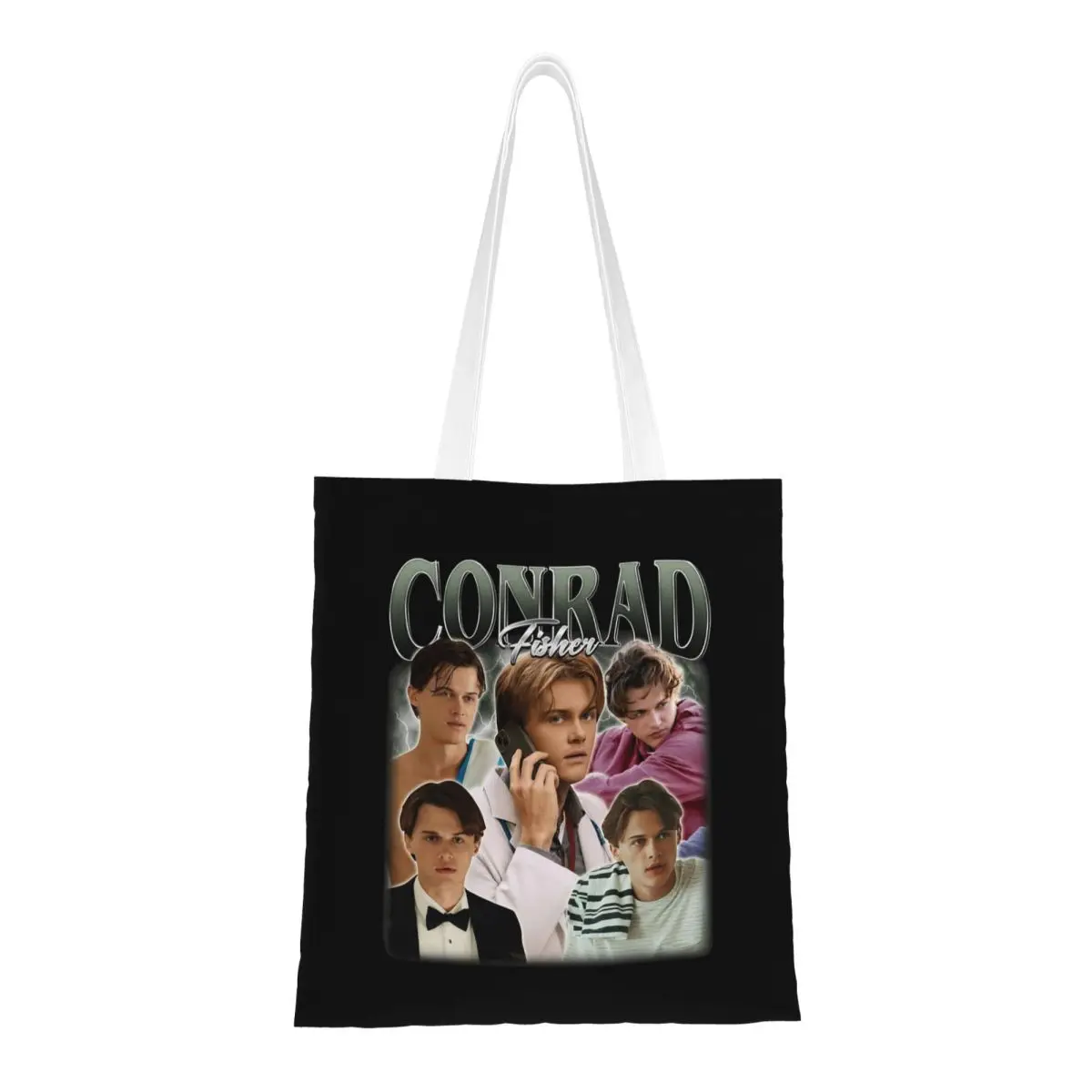 

Пляжная холщовая большая сумка Conrad Fisher Team Conrad Cousins, эстетичная модная сумка большой вместимости для женщин и мужчин