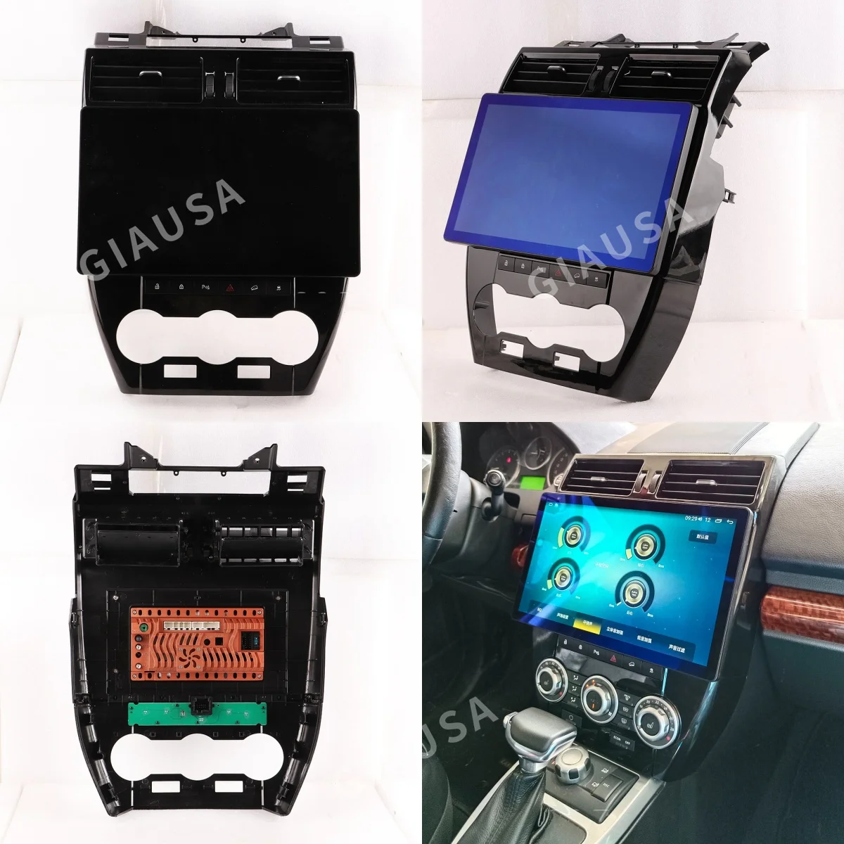 QLED layar 2K Android 13 mobil, untuk Land Rover Freelander 2 2006-2015 pemutar DVD Multimedia navigasi GPS kepala Carplay 2Din