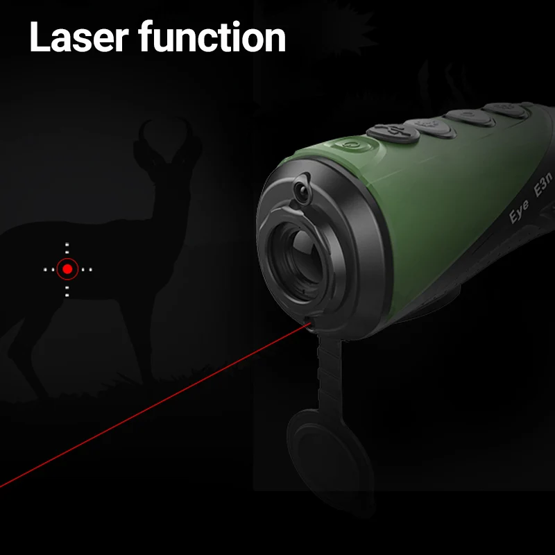 InfiRay Eye E3N Night Vision Laser Pointer Monocular Telescope Outdoor observation Boar Rabbit Detect WiFi Camera