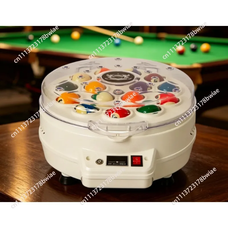 22 Pool / 16 Billiard Balls Clean & Polish Machine - Automatic Ball Care Tool for Snooker Billiard Club Daily Maintenance