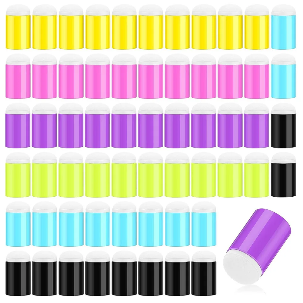 

24pcs Finger Soft Tools For Adults Diy Supplies Finger Applicator Craft Drawing Painting Supplies Art Tools Body Paint
