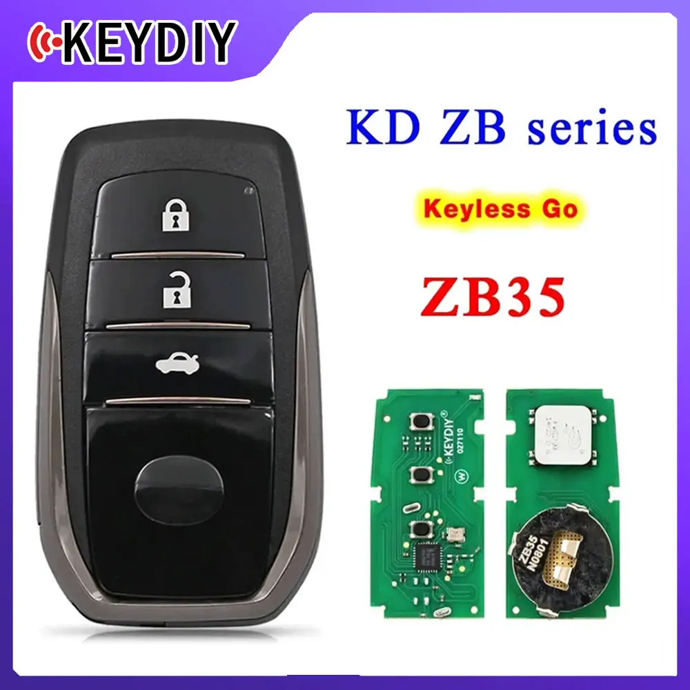 

KEYDIY ZB35 KD Smart Key Universal ZB series Remote for KD-X2 KD-MAX Fit More than 2000 Models for Toyota Style