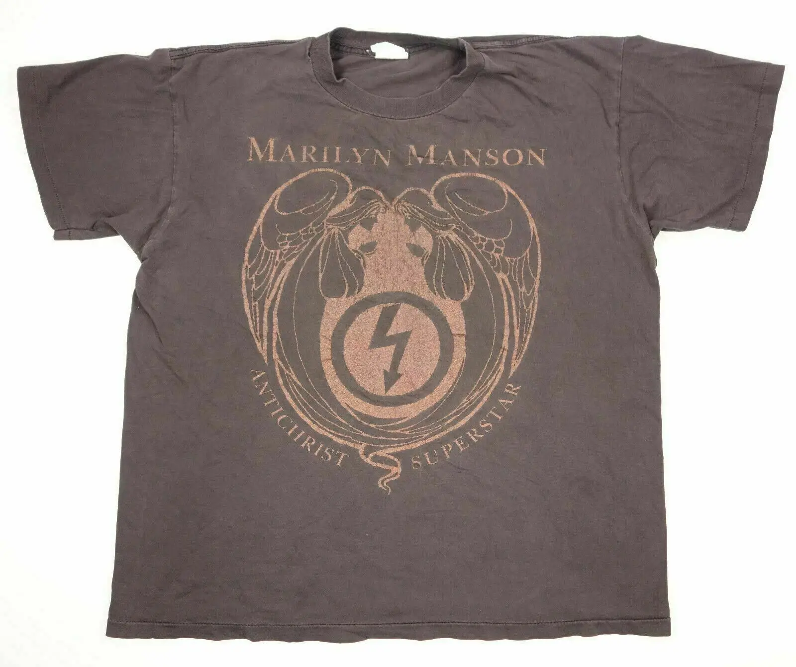 Marilyn Manson Vintage T Shirt Antichrist Superstar World Spreads It'S Legs Xl