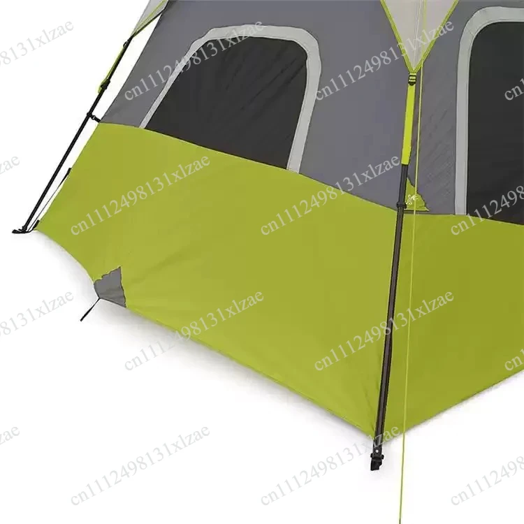 Instant Setup Multi-Function Family Tent - 2 Room 1 Hall Large Outdoor Shelter for Beach & Camping, Weatherproof