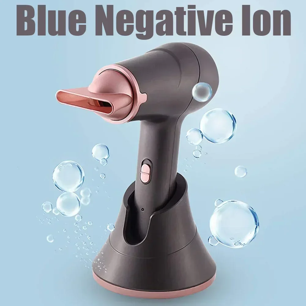 Wireless Hair Dryer Rechargeable Portable Travel Hairdryer Wireless Blower Salon Styling Tool 5000mAh 300W Hot and Cool Air