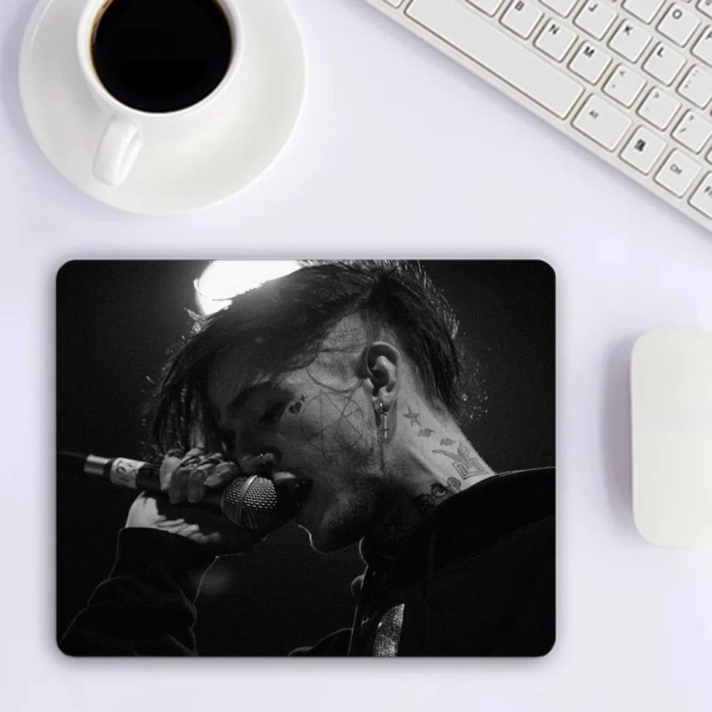 L-Lil Rapper Peep Mousepad Mousepad Game Pc Accessories Overlock MouseMat Computer Desk Mat