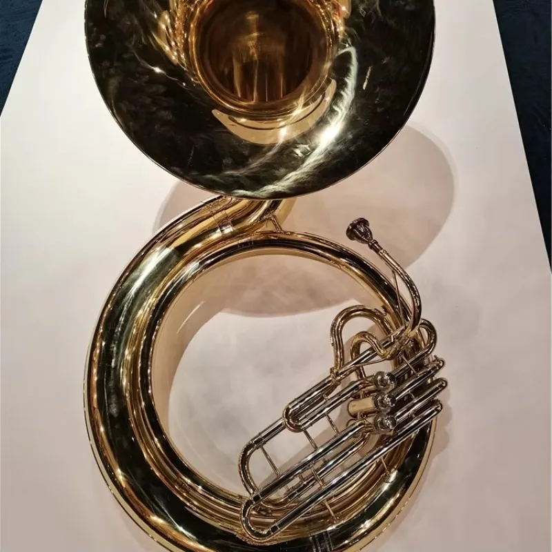 Bb Key Sousaphone Professional Model All Body Brass CRSP-202