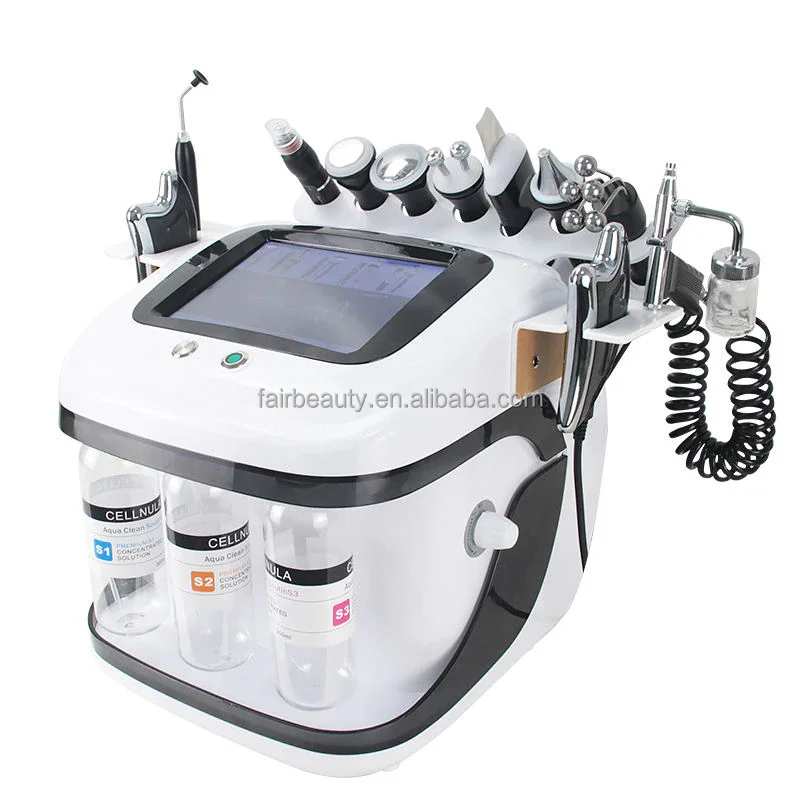 

Hydra Diamond Dermabrasion Hydrofacial Machine Multifunction 10 In 1 Deep Cleaning Facial Care Beauty Salon Equipment