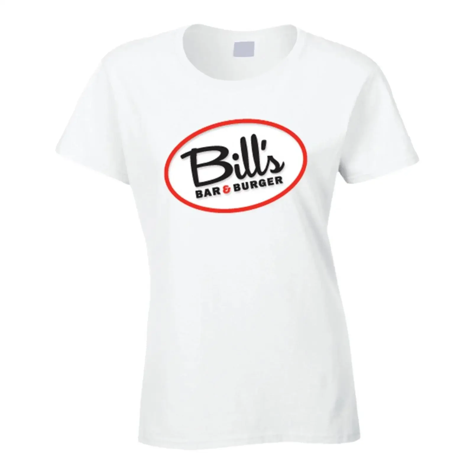 Bill's Bar und Burger Essen Fan T Shirt vintage Washed graphic Soft designer clothes Top For Everyday Wear streetwear Stretched