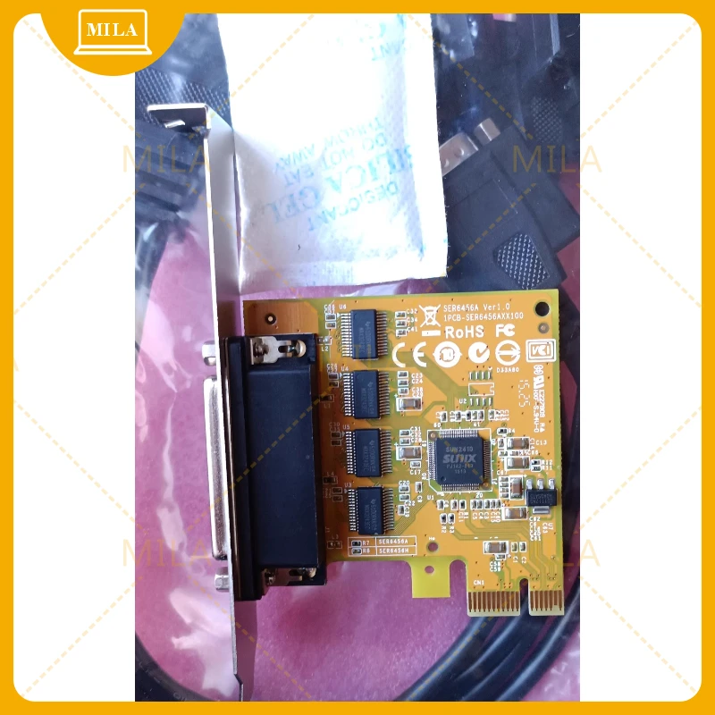 

For SUNIX SER6456A PCIe 4 port RS-232 serial communication card com 9 pins