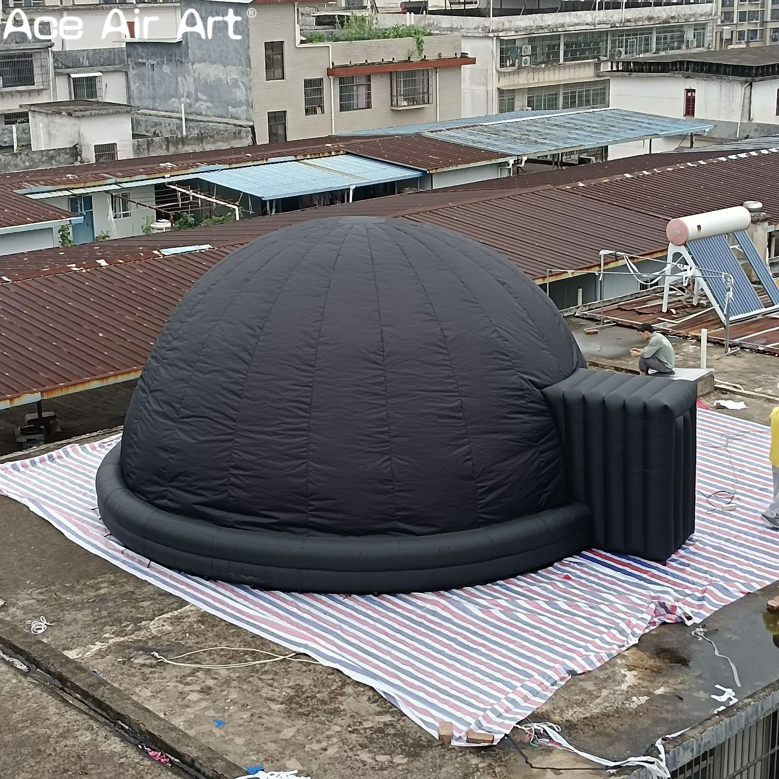 Langlebiges Zelt, aufblasbare Planetariumskuppel, riesige aufblasbare Planetariumskuppel für Astronomie-Shows, Bildung und Outdoor-Events