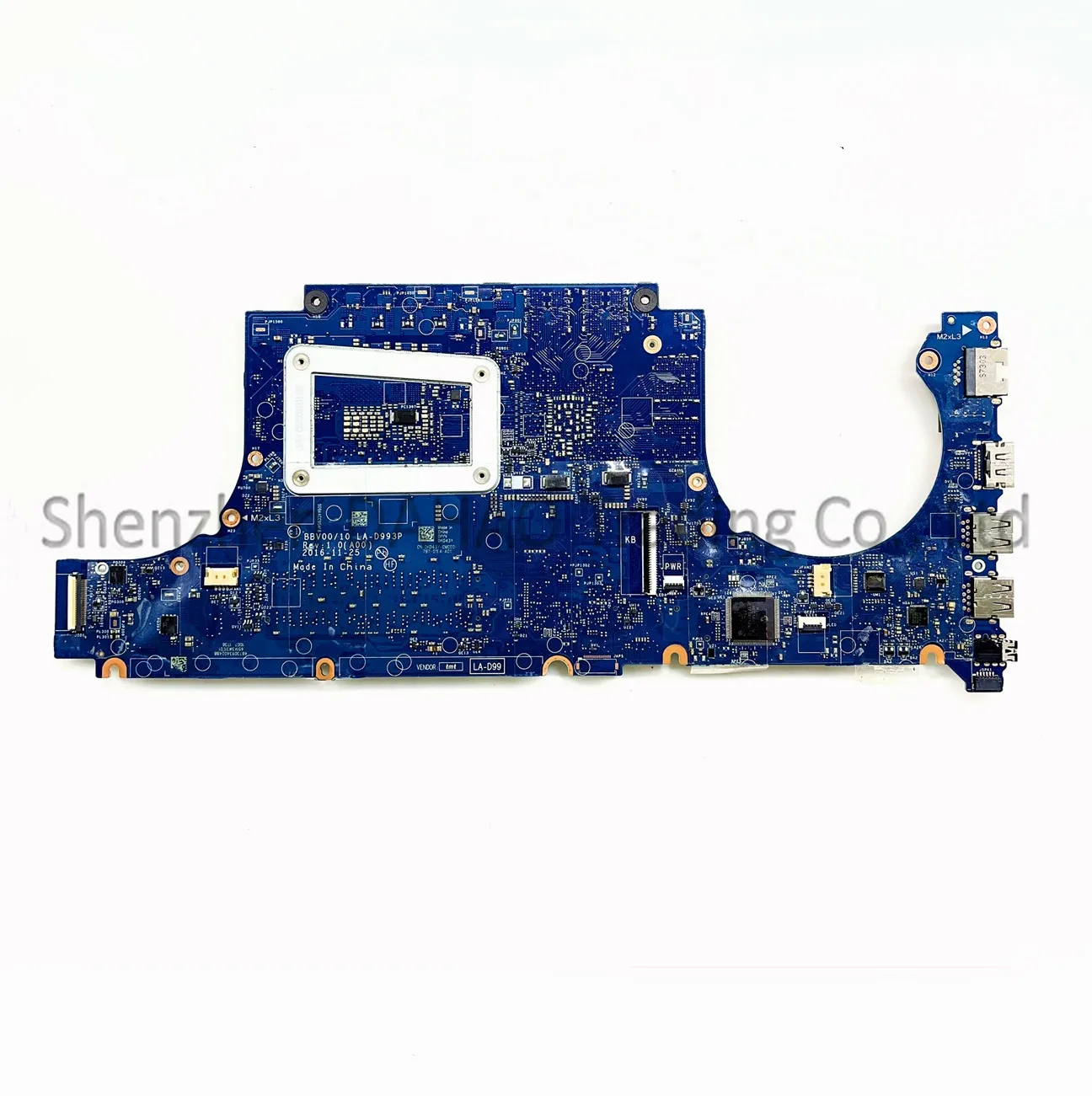 Imagem -02 - Placa-mãe Portátil para Dell Inspiron 15 7567 P65f Cpu Gtx1050t Gpu 4gb Cn0p84c9 Bbv00 10 La-d993p I57300hq