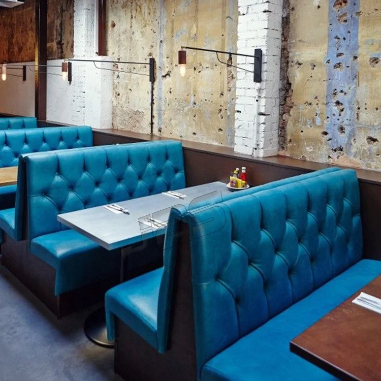 

Commercial Luxury Wooden Round Booths Coffee Shop Furniture Furniture Restaurant Sofa Booth Bench Set
