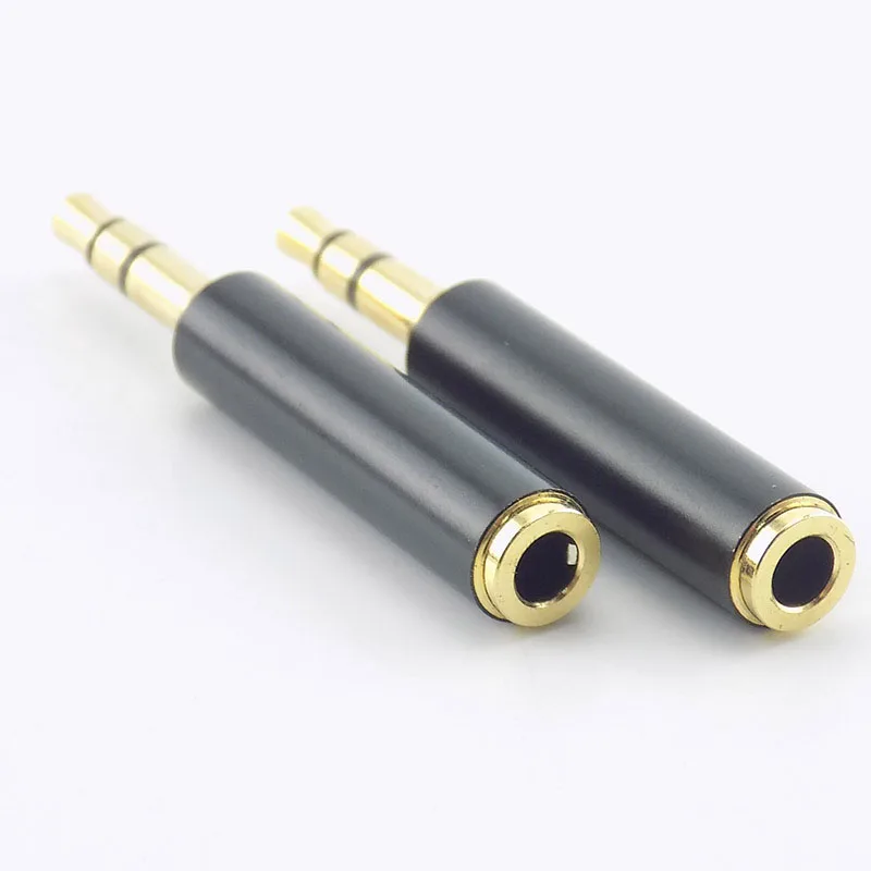 3.5mm to 3.5mm Stereo Jack Plug Stock Male to Female to 3 Pole to 4 Pole Audio Extension Adapter Connector Computer Cables E1