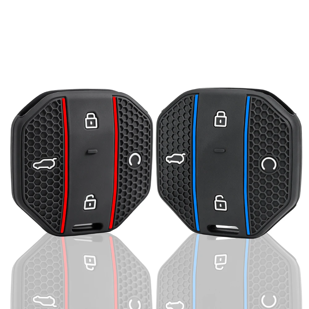 Car Smart Remote Key Case Cover Keychain Protective Shell for Chery Jetour Traveller 2025 Jetour T1 T2 Car Accessories FOB