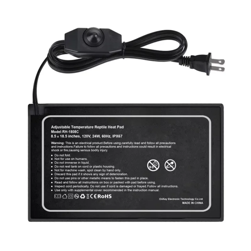 

Wholesale Reptile Electricity Heating Pad with Adjustable Thermostat for Winter Use in Household Settings