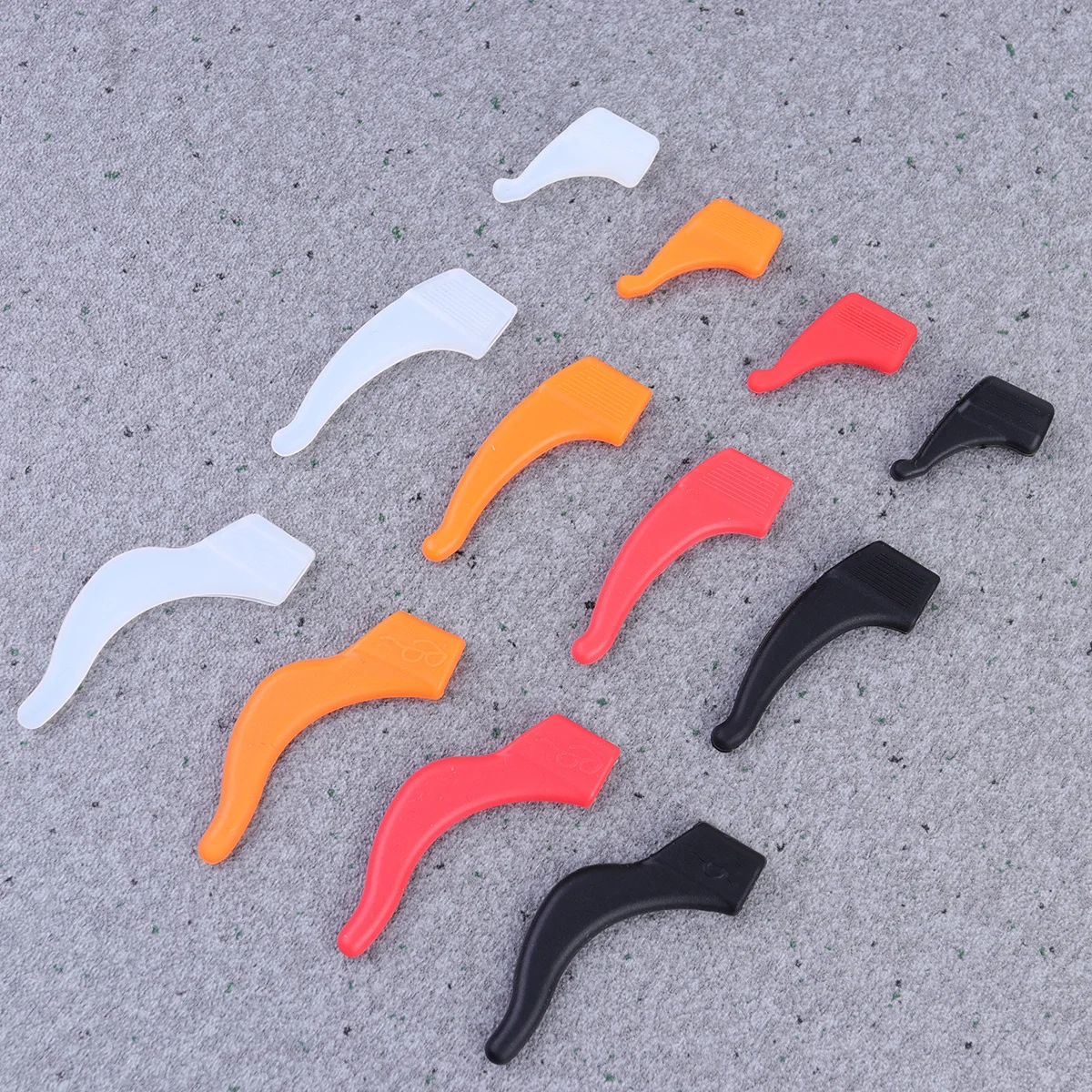 

Silicone Eyeglass Holders Non-Slip Glasses Hooks Lightweight Ear Hook Kit For Running Riding Climbing Outdoor Sports