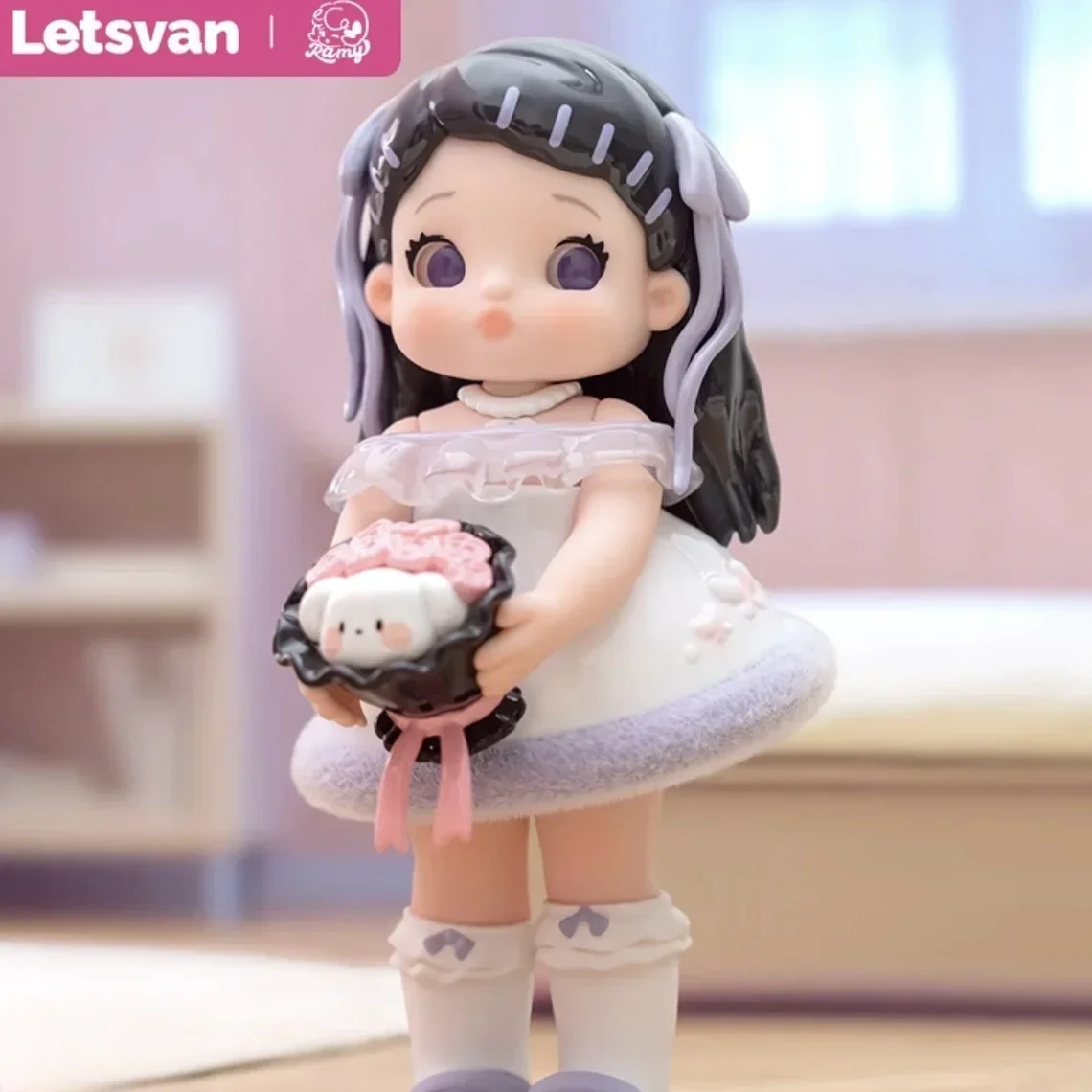 Letsvan Ramy Pajama Party Series Blind Box Toys Mystery Box Anime Figure American Retro Doll Kawaii Desktop Model Girls Gift