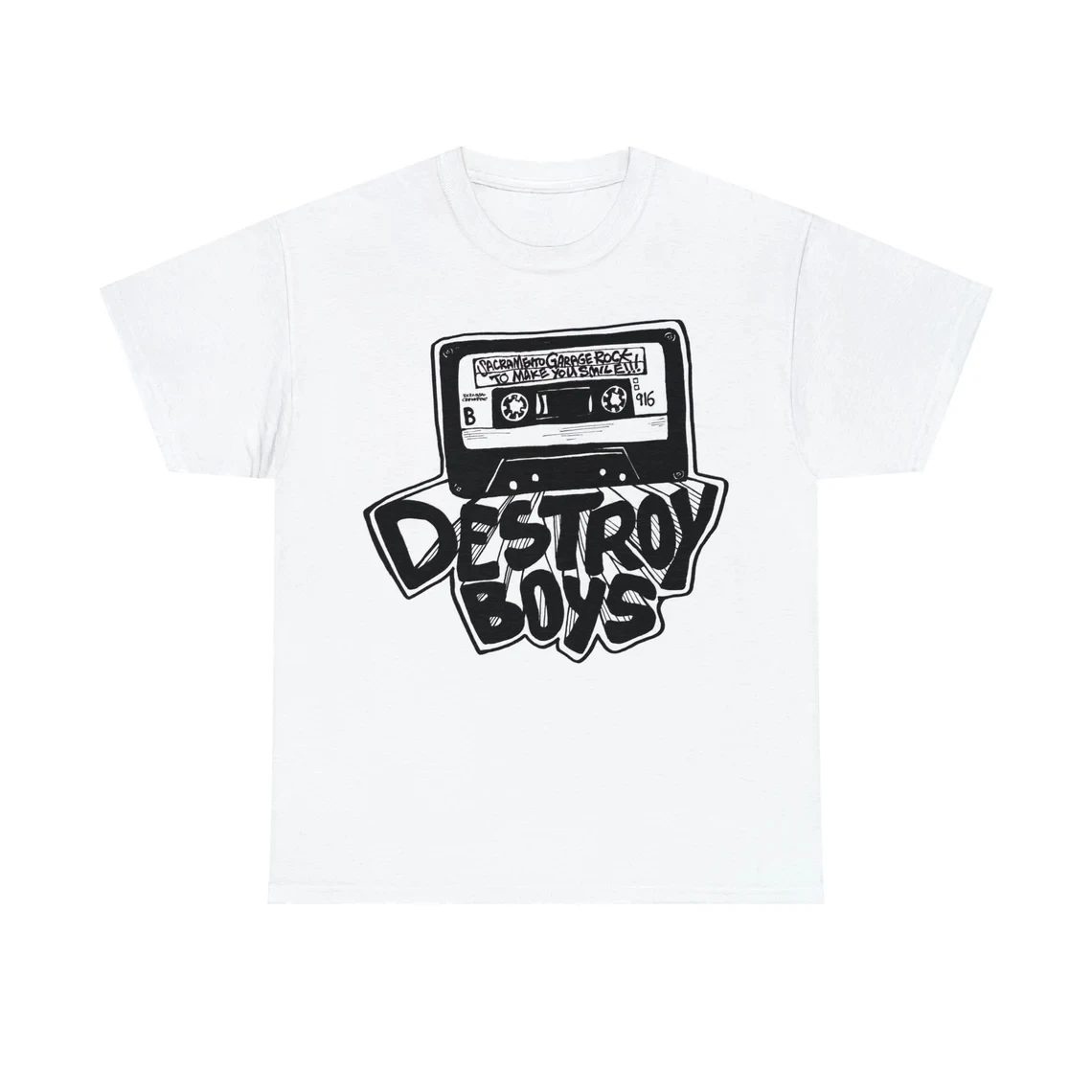 

Destroy Boys T Shirt Bay Area Punk Alexia Roditis Violet Mayugba Grumpster Slutever Dazey and the Scouts Cotton T-S