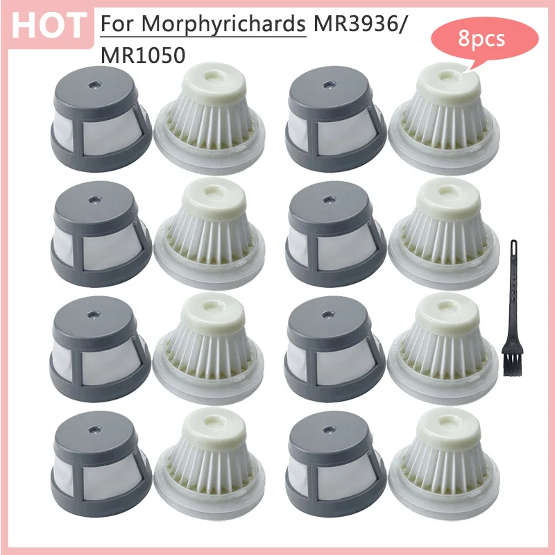 Morphyrichards MR3936 MR1050 مكنسة كهربائية للسيارة تركيب فلتر HEPA ملحقات منزلية أساسية