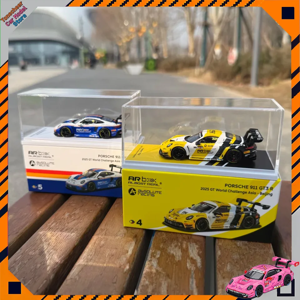 New Almost Real AR Box 1:64 Scale Porsche 911 GT3 R #321 #911 2025